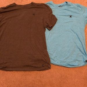 Hurley basic drop hen tees 2